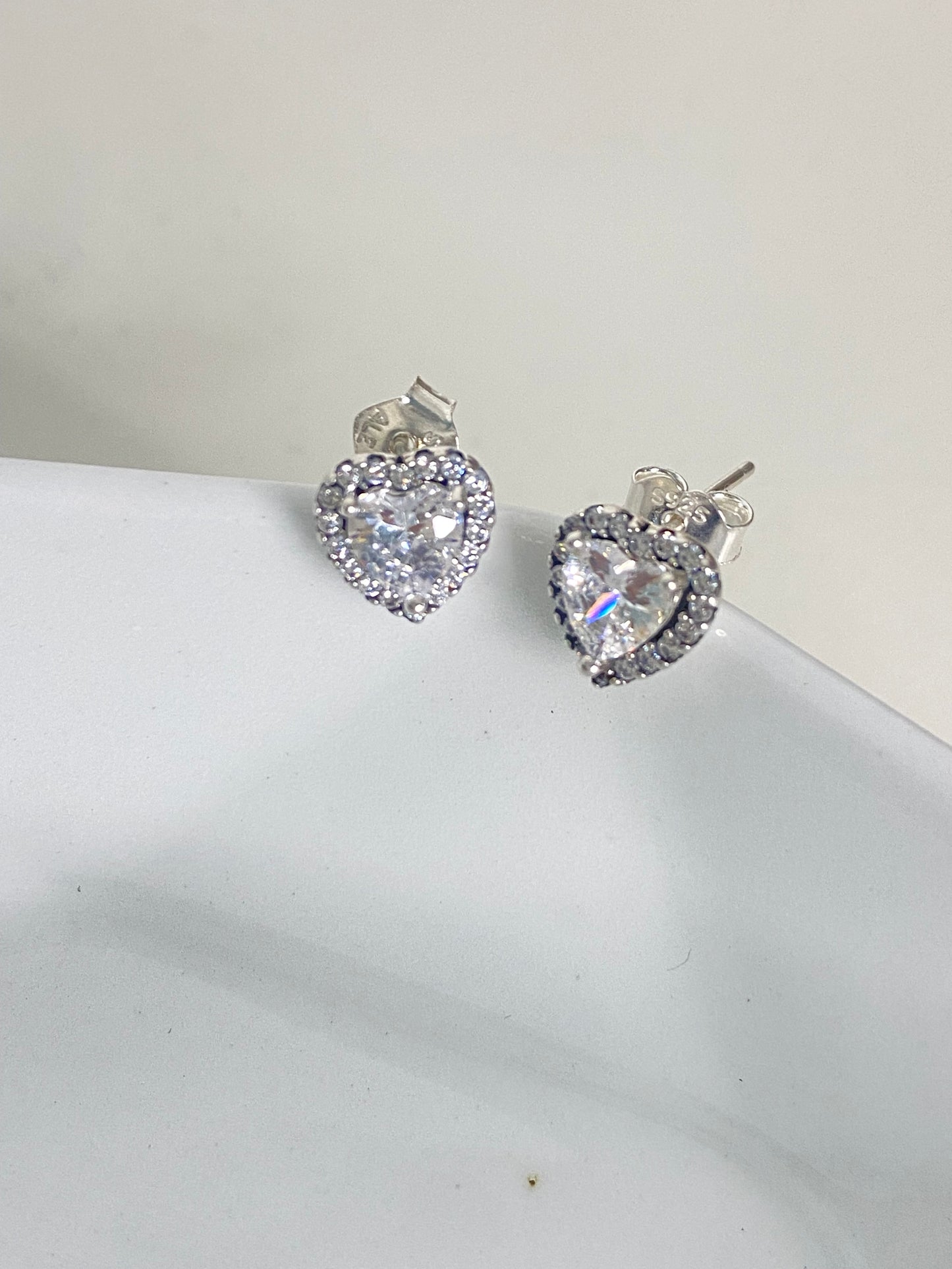 Aretes de Corazon shining