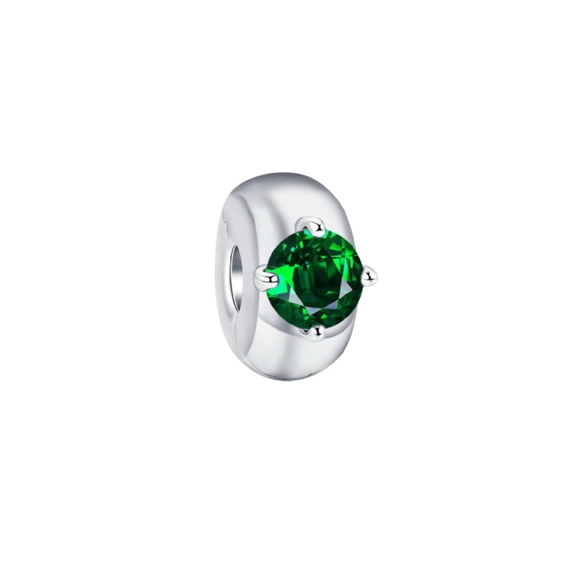 Clip separador verde intenso
