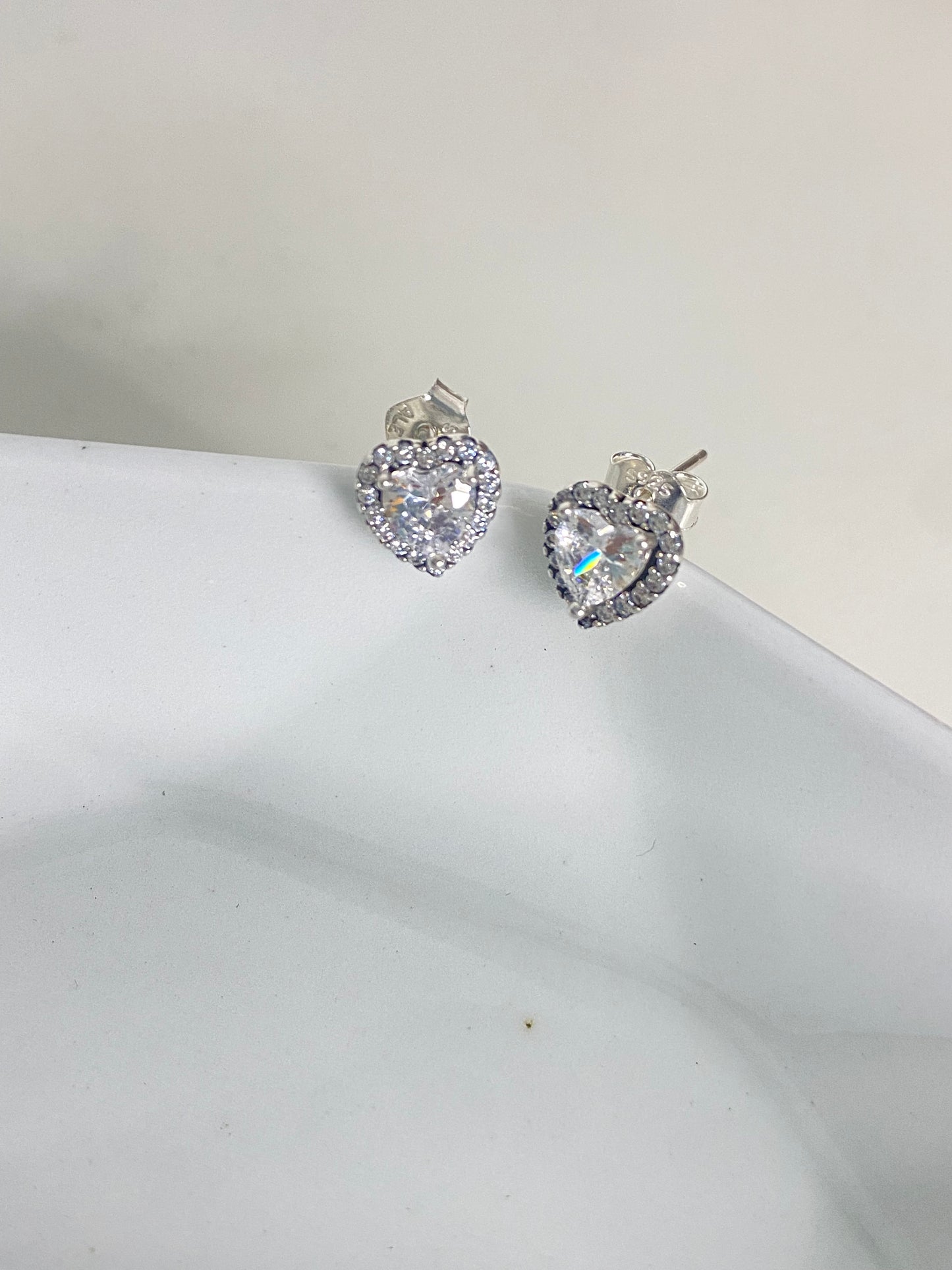 Aretes de Corazon shining