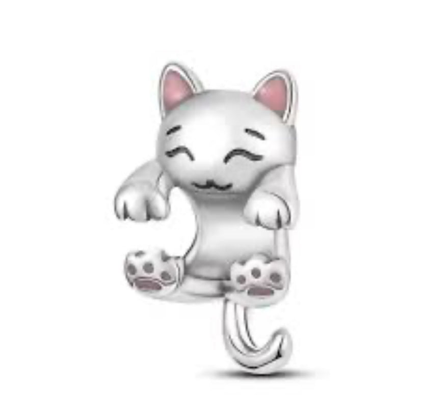 Charm gato colgante