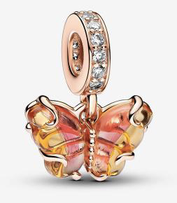 Charm Mariposa Pink Gold