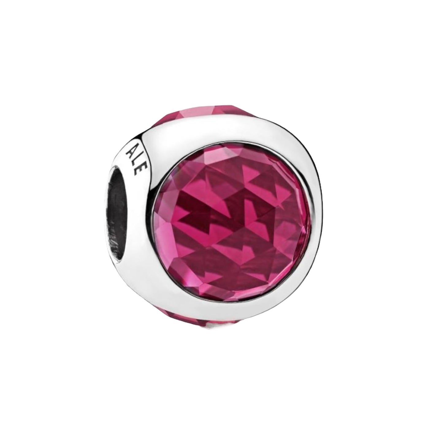 Charm separador rojo radiante