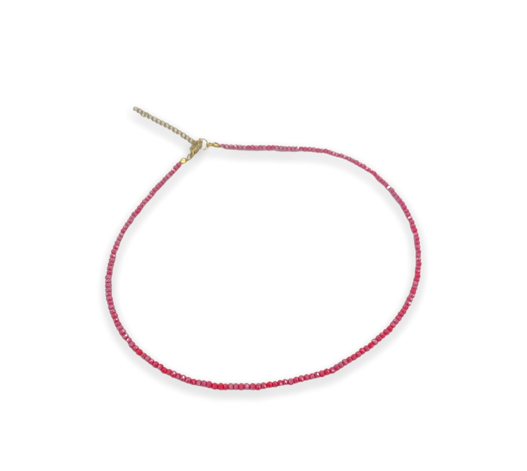 Cadena Cristales de Moda