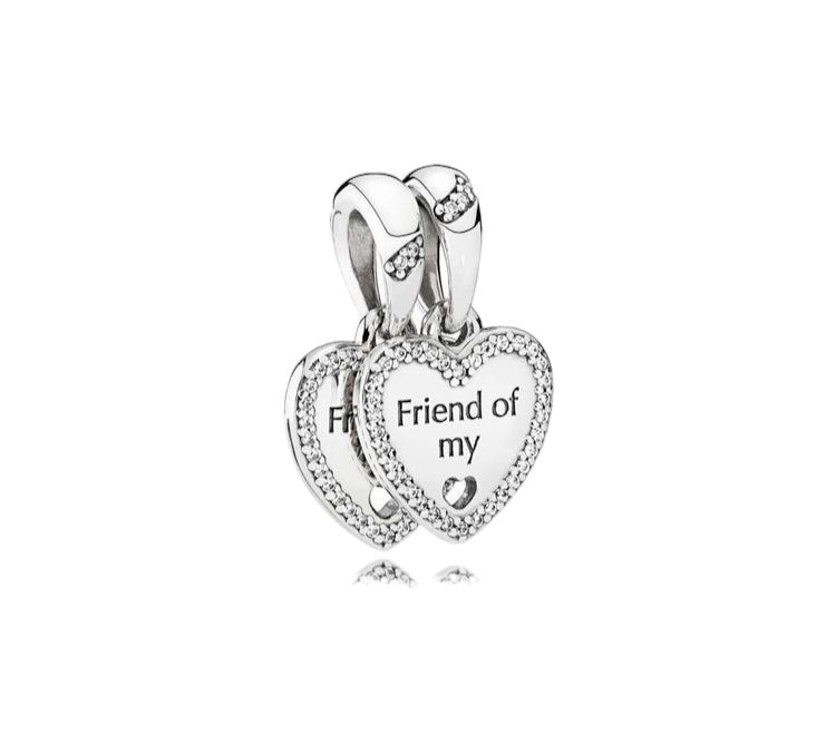 Charm corazón amistad