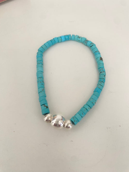 Pulsera turquesa aquamarina-Noa-