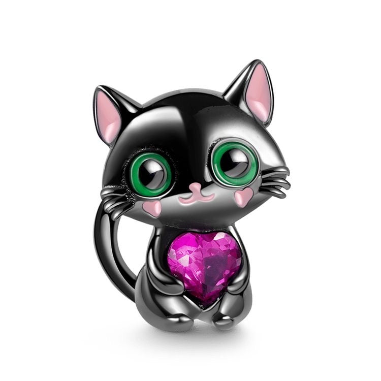 Charm gatito 🐈‍⬛ corazón 💓