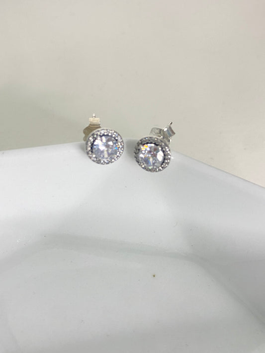 Aretes redondos brillos ✨