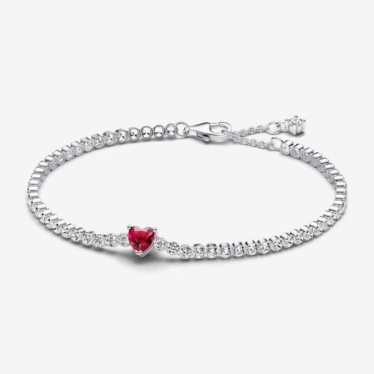 Pulsera tennis corazón ♥️