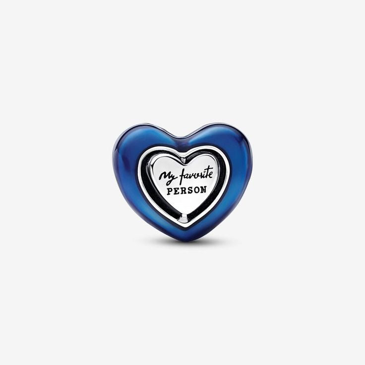 Charm corazón azul 💙