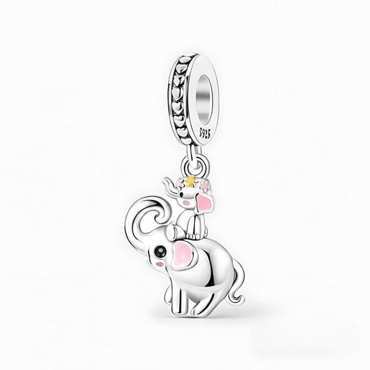 Charm Elefante 🐘 mamá e hijo