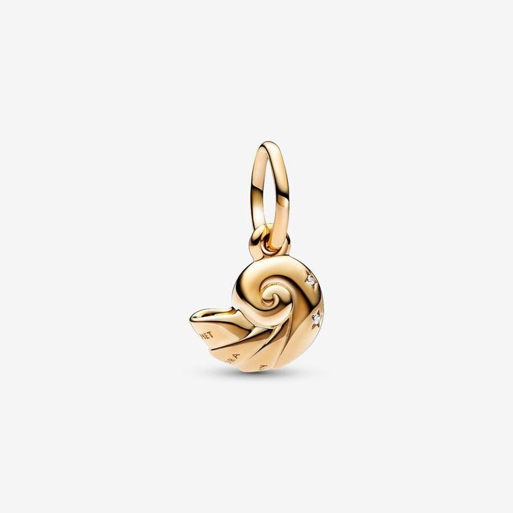 Charm Caracol Dorado