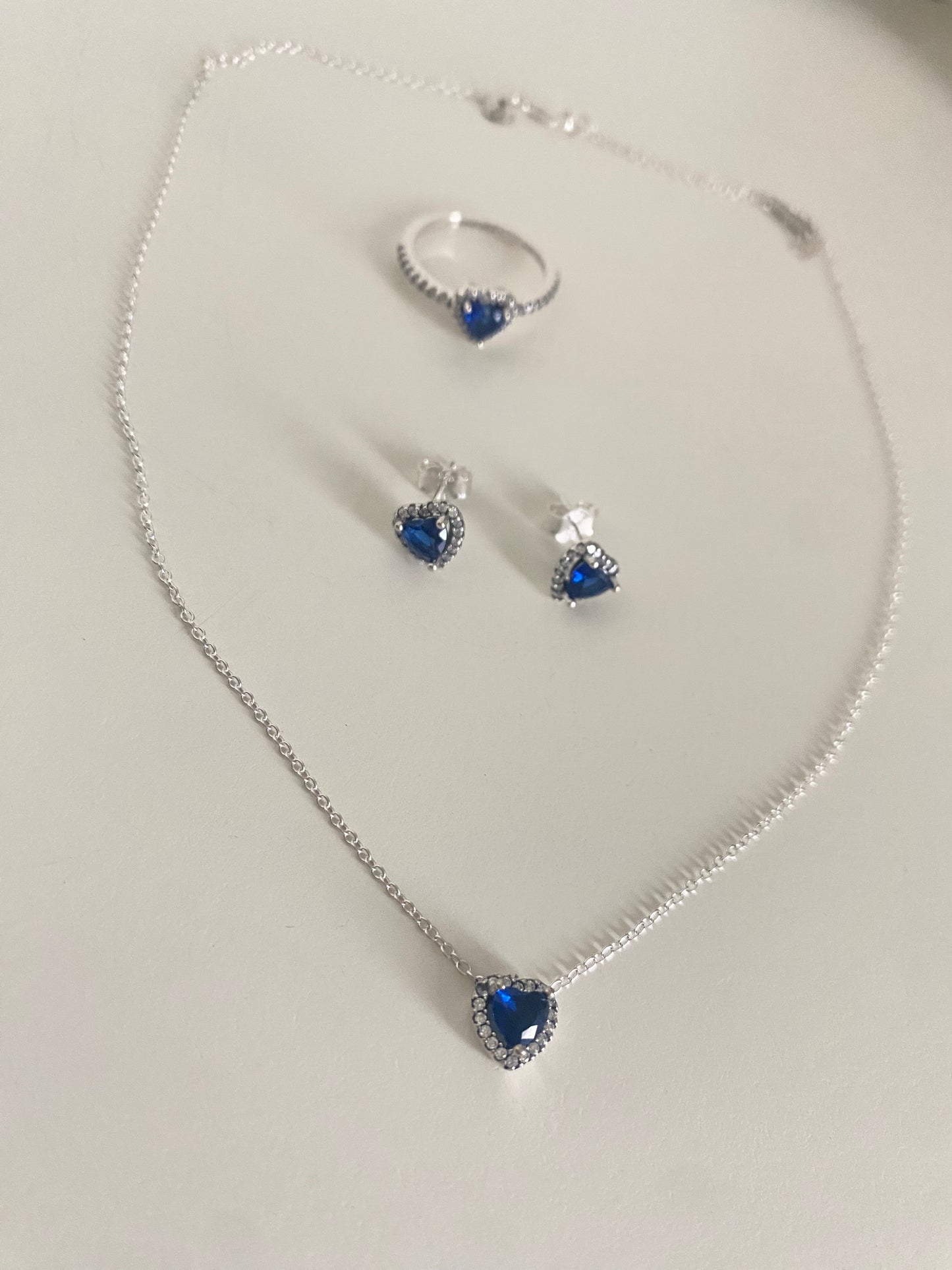 Set completo Corazon azul