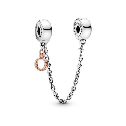 Cadena de seguridad clip y logo