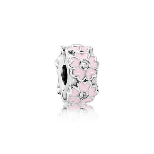 Clip separador flor 🌷 rosa
