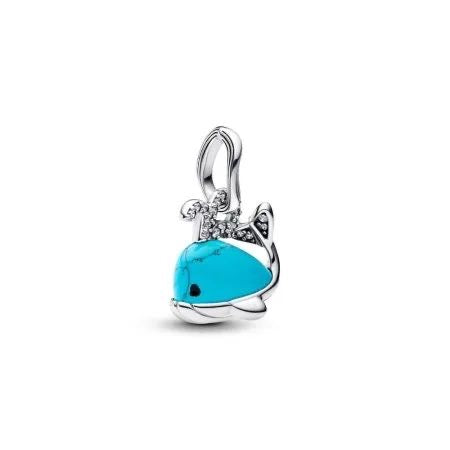 Charm ballena 🐳 turquesa