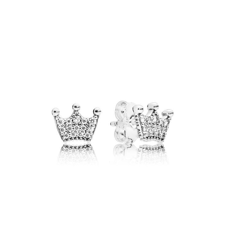 Aretes pequeños coronas 👑