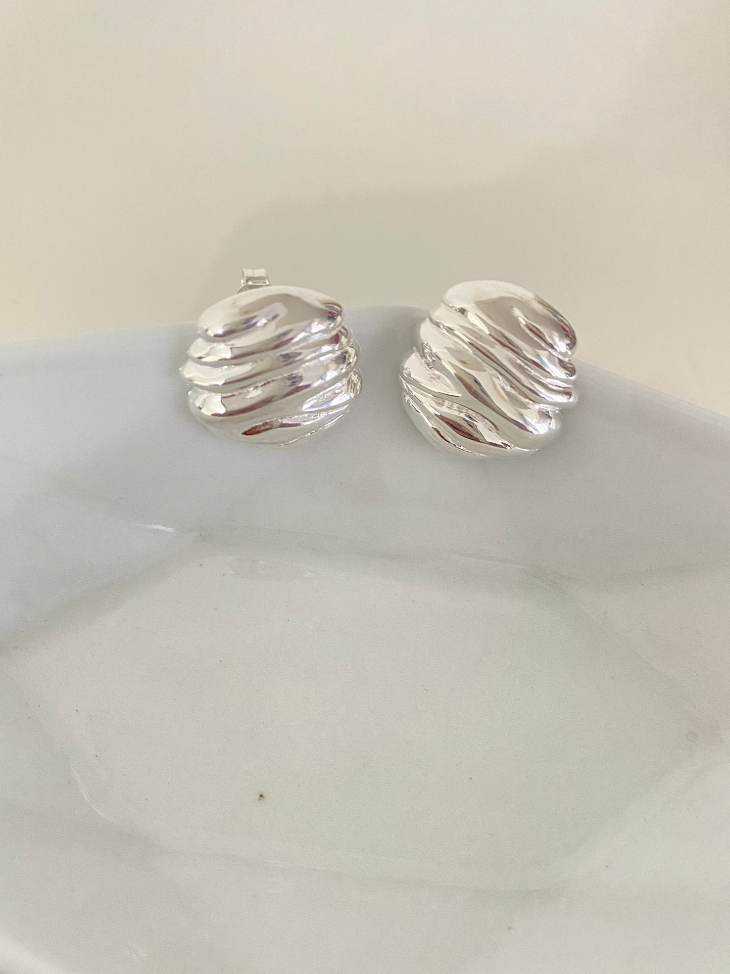 Aretes redondos lisos