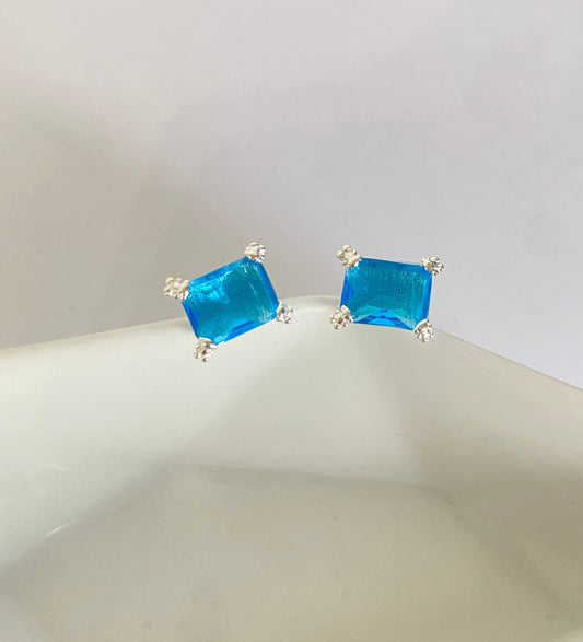 Aretes cuadrados oso