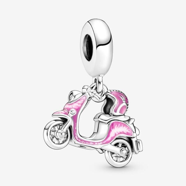 Charm Moto rosa