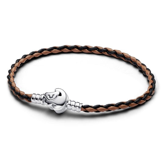 Pulsera de cuero Rey León 🦁