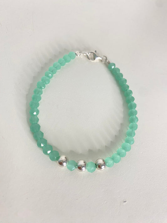 Pulsera aqua marina