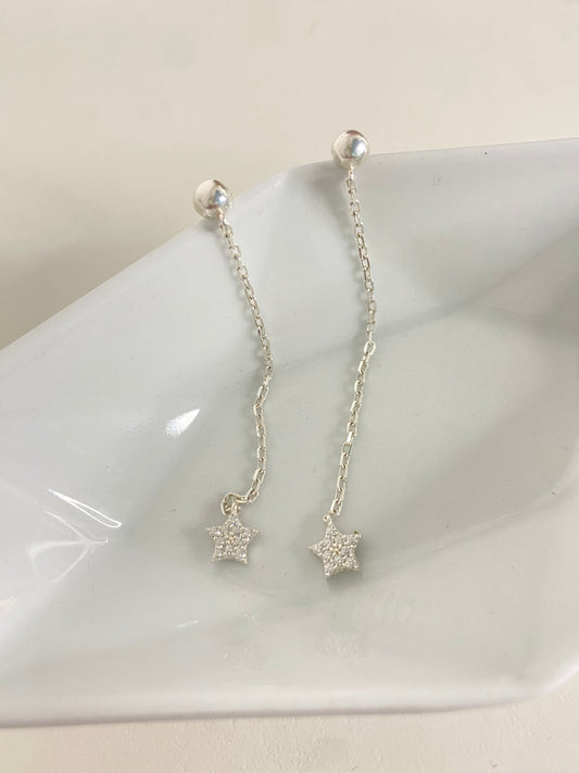 Aretes largos Estrella 🌟