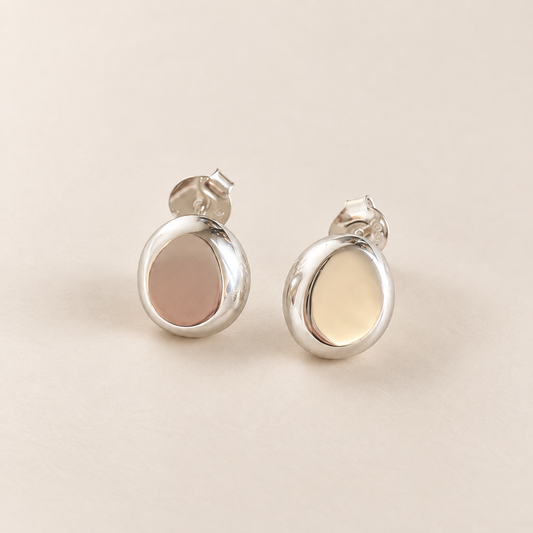 Aretes ovalados