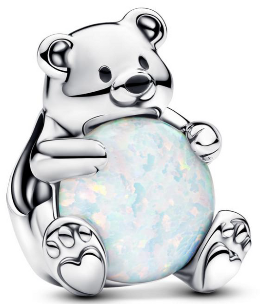 Charm Oso piedra de luna