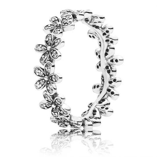 Anillo bagel de flores