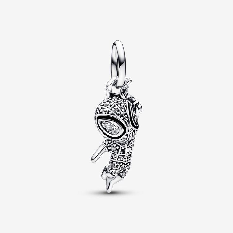 Charm Spider-man plateado