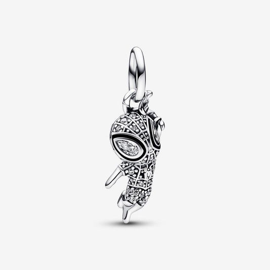 Charm Spider-man plateado